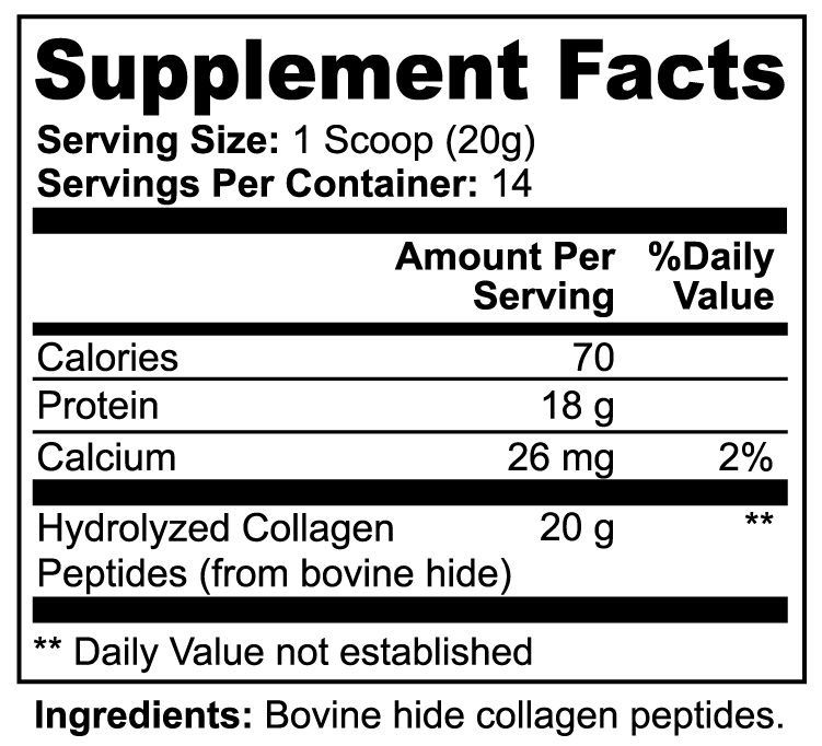 Ellevive Grass-Fed Hydrolyzed Collagen Peptides